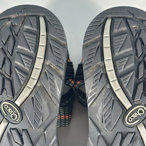 Chaco Z/Cloud Men's Size 9 Shoes Black Gray Adjustable Outdoor Casual Sandals - Picture 13 of 15